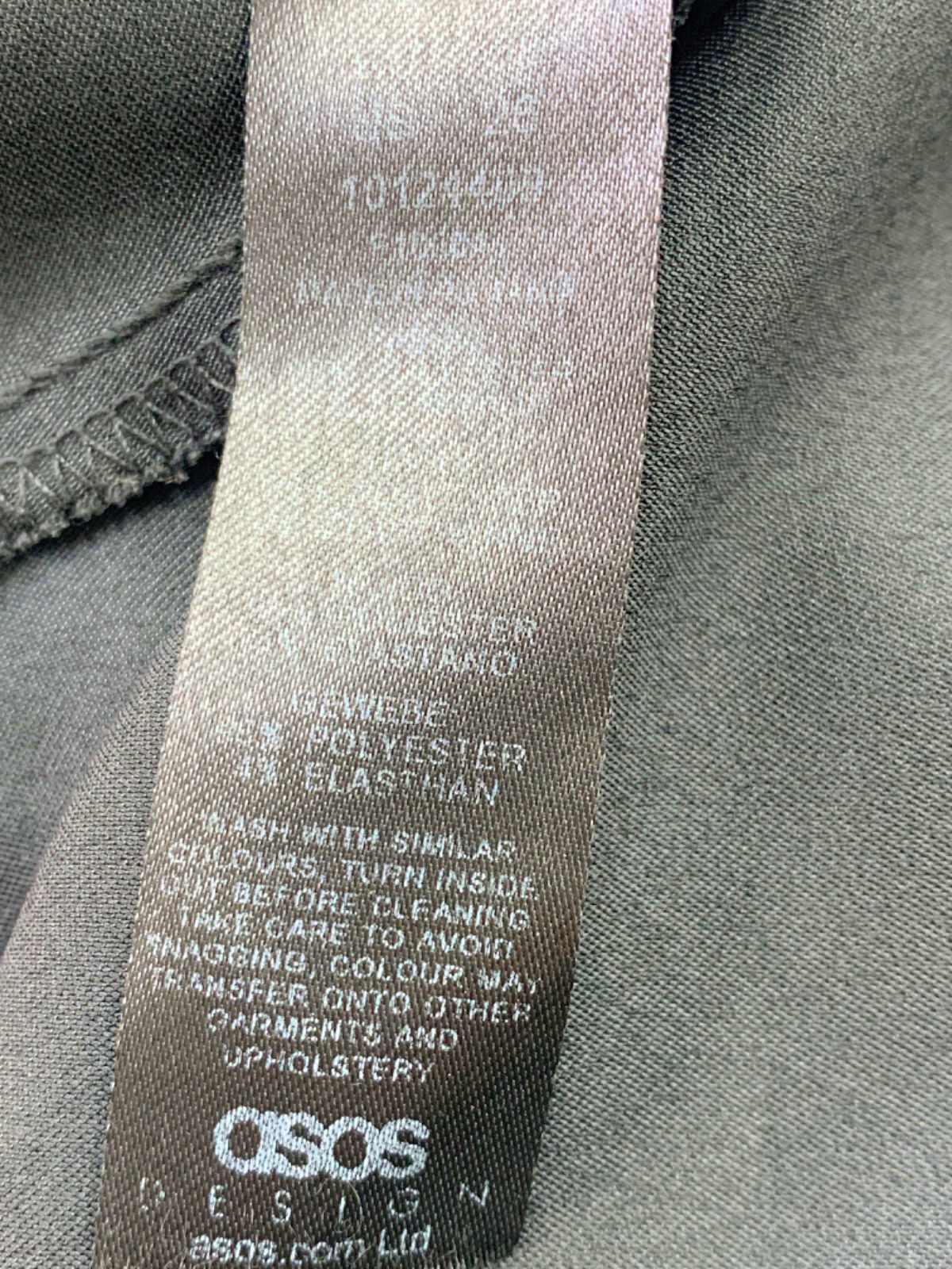 ASOS Black Sleeveless Top UK 30