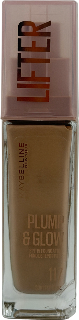 Maybelline New York Foundation Lifter Plump & Glow Foundation All Day Wear 117 30ml