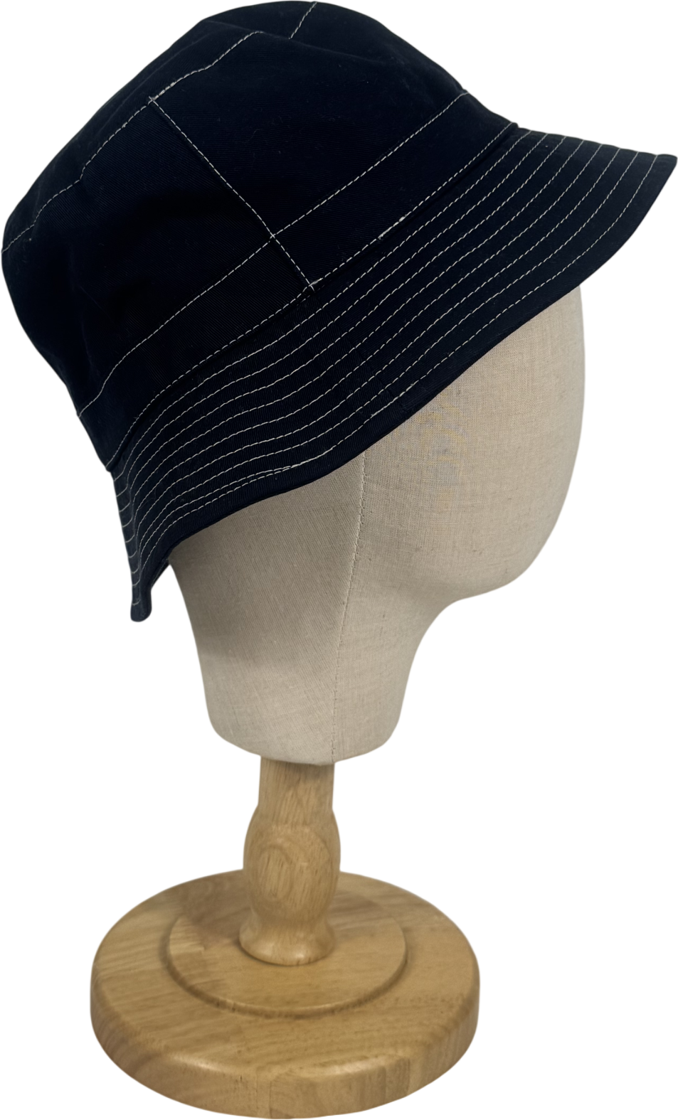Sezane Blue Bucket Hat One Size