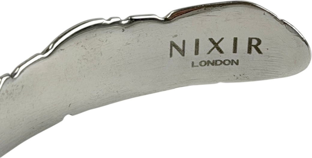 NIXIR LONDON Metallic Leaf Design Bangle One Size