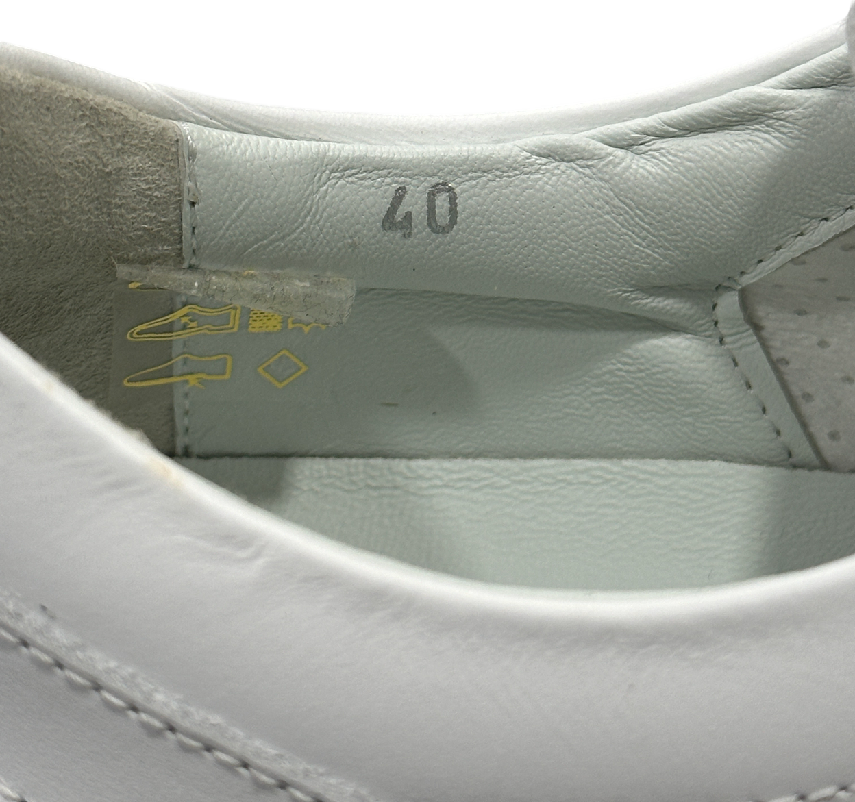 CALLA White Luna Vegan Leather Trainer UK 7 EU 40 👠