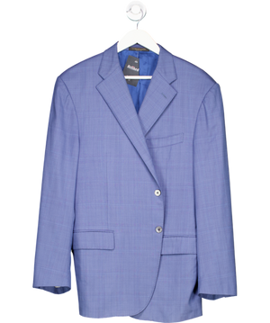 Corneliani Blue Virgin Wool Blazer UK XL