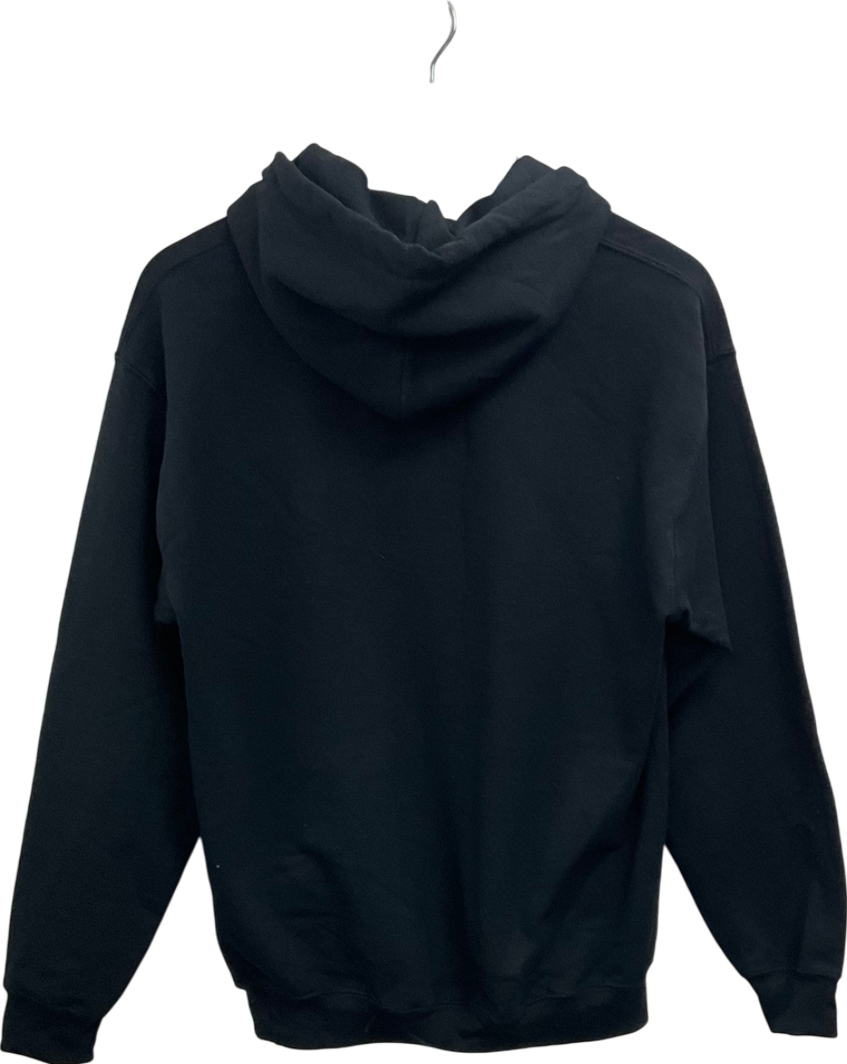 iets Frans Black Embroidered Hoodie UK S