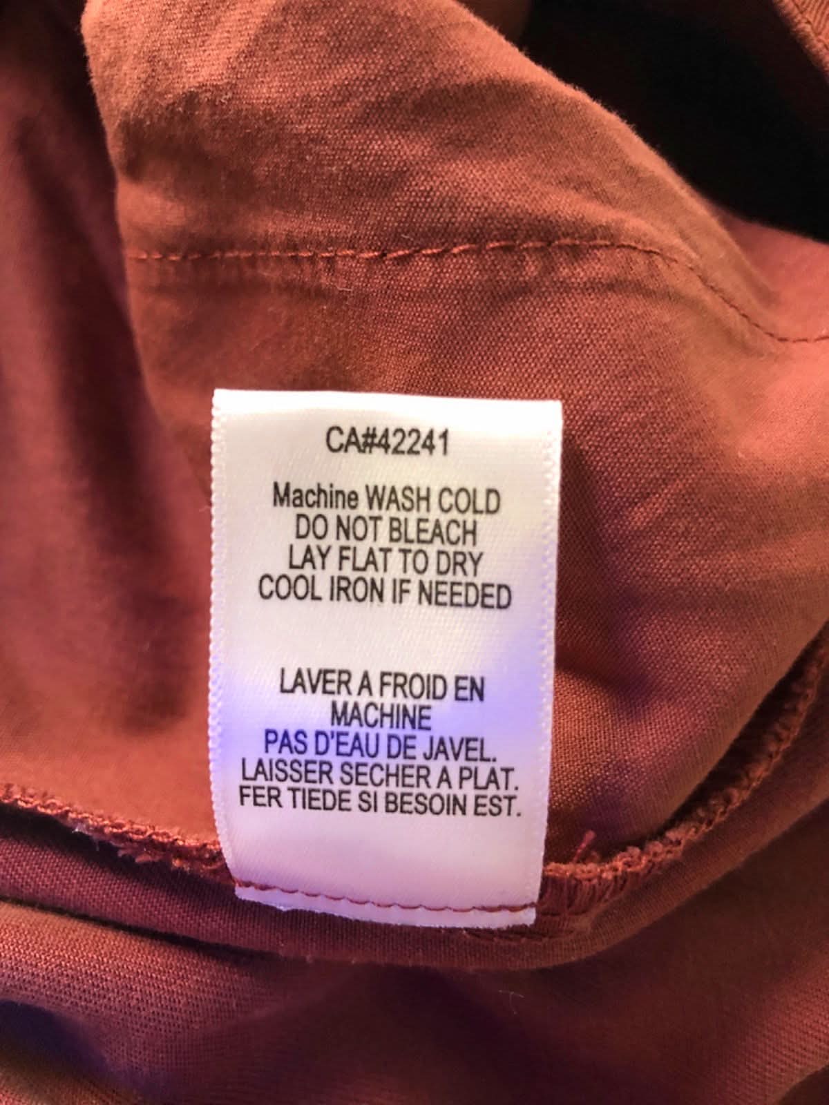 Anthropologie On The Road Rust Cargo Trousers XS