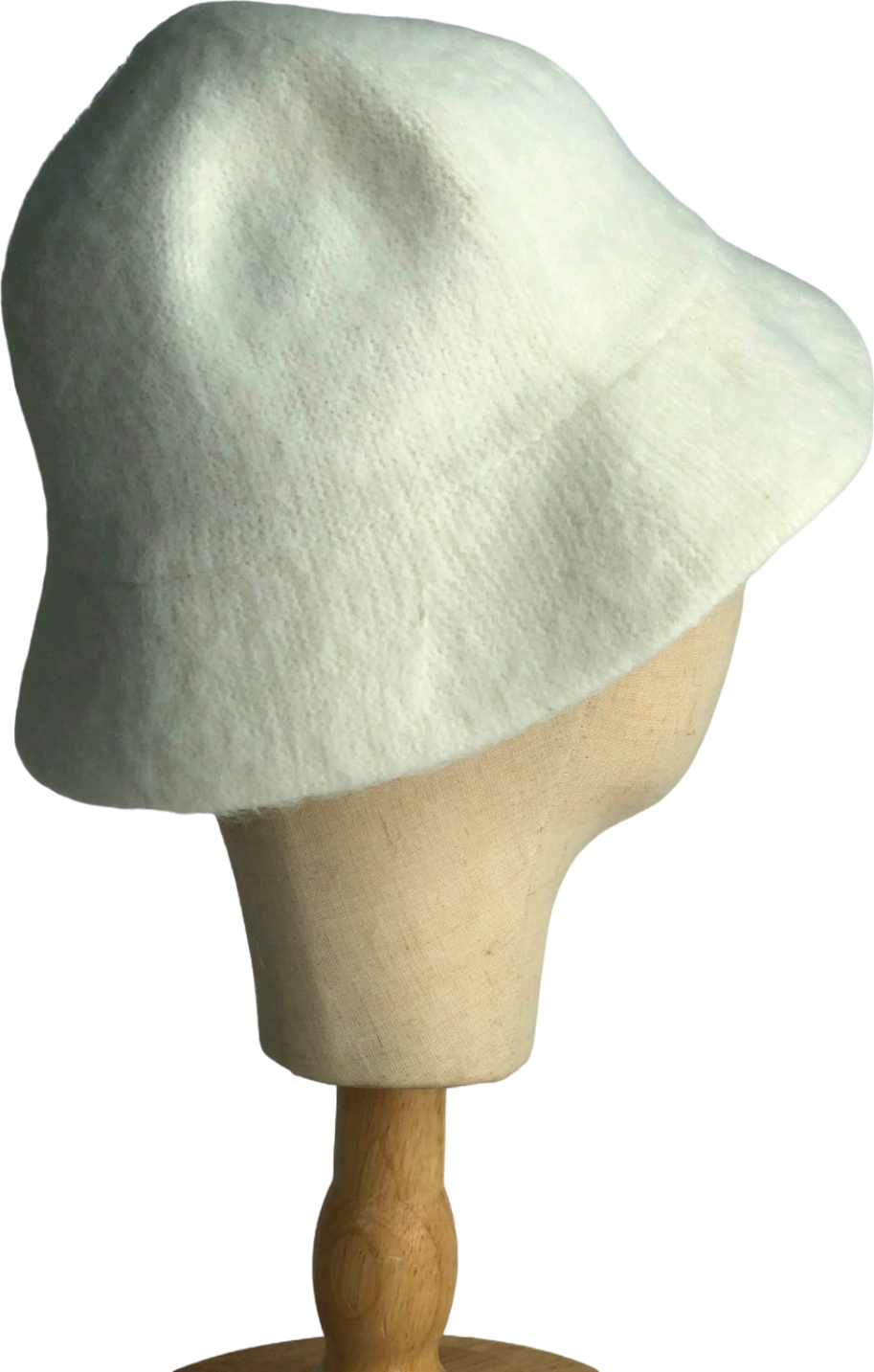 Accessorize White Bucket Hat One Size