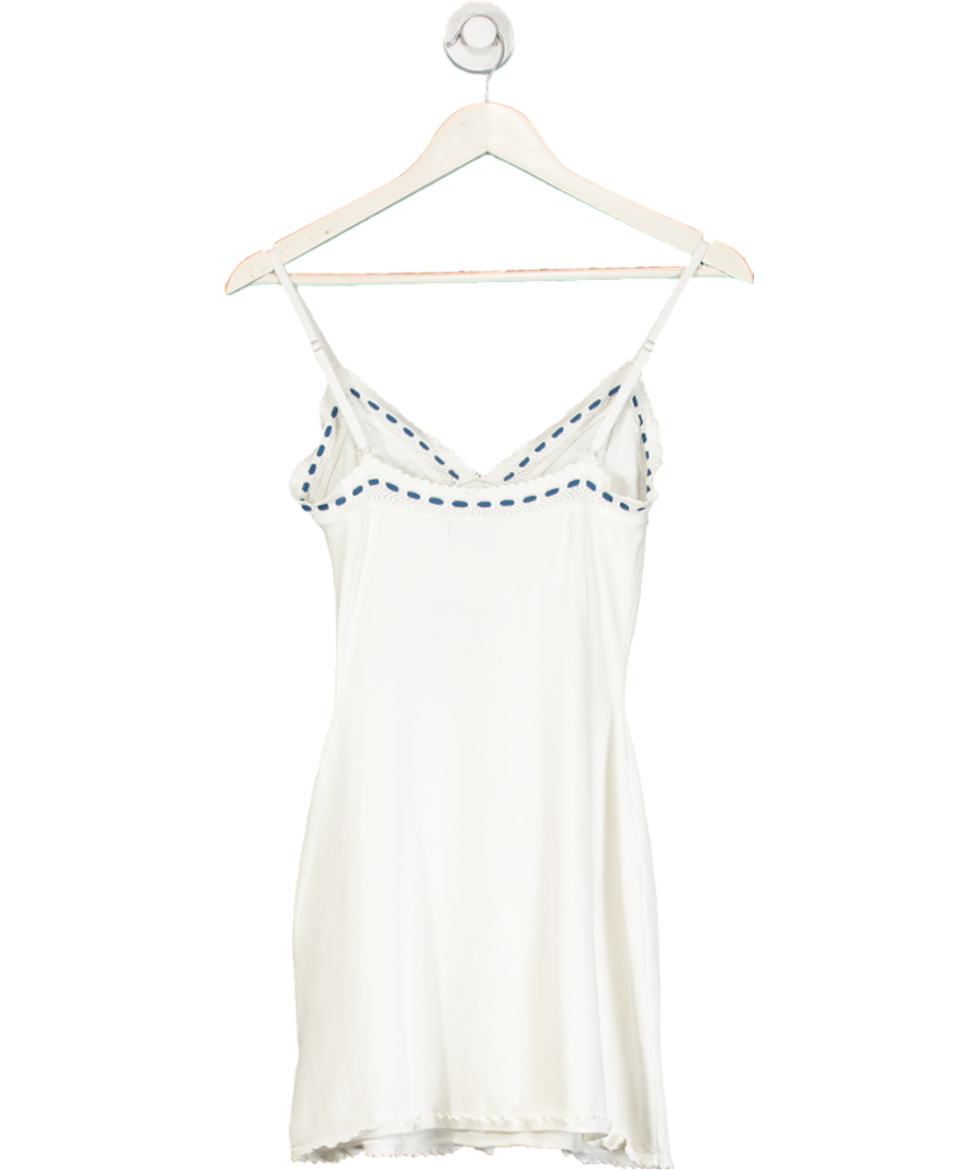 White Fox White For Your Love Mini Dress UK S