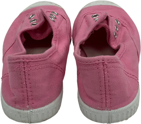 hampton canvas Bonbon Pink Hampton Canvas Plum Plimsolls UK 11 EU 29 👼