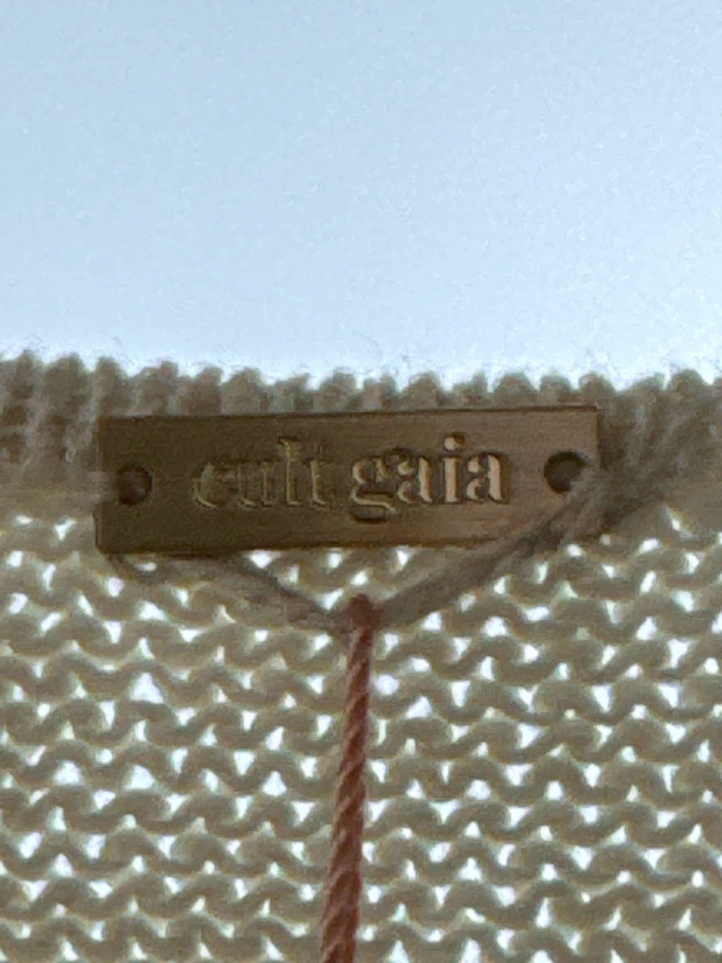 Cult Gaia Off White JANA Dress UK XS