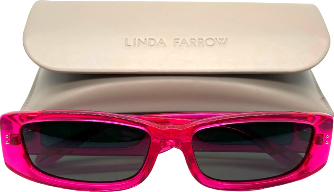 Linda Farrow Pink Talita Sunglasses