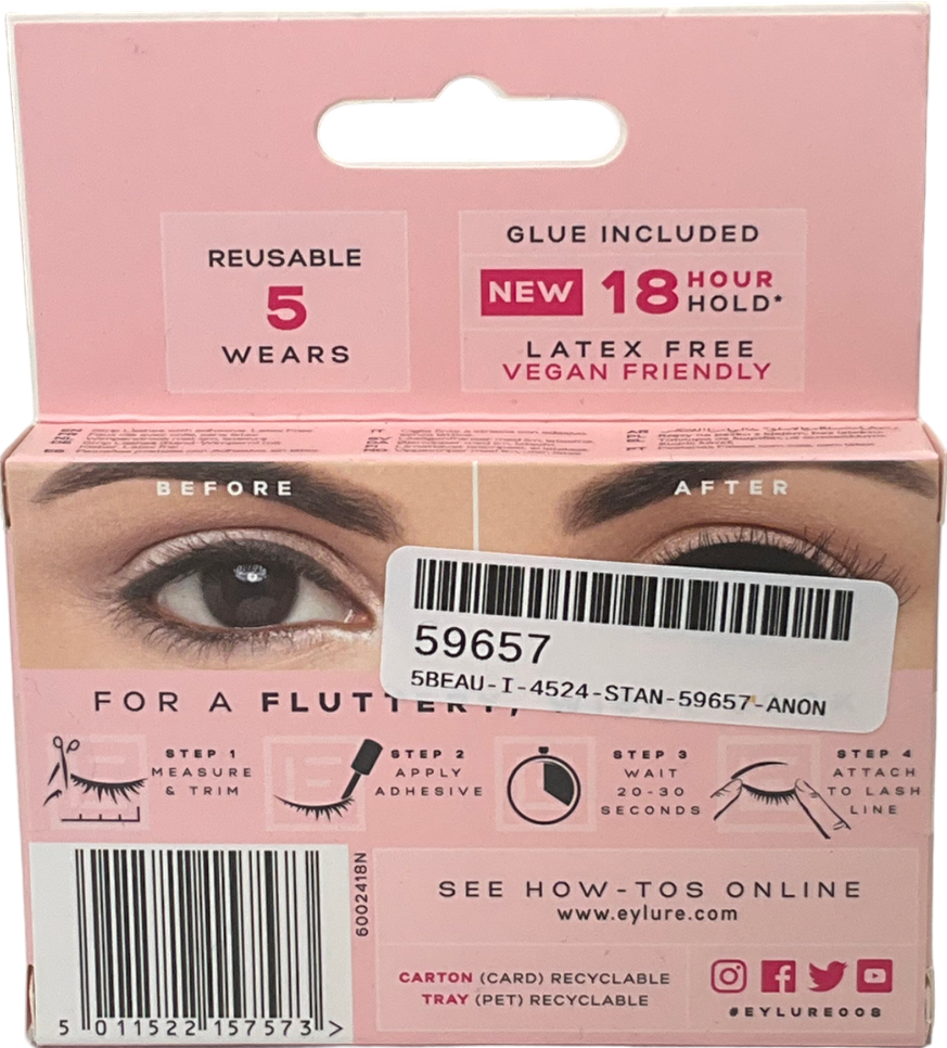 Eylure 3/4 Length No. 008 False Lashes One size