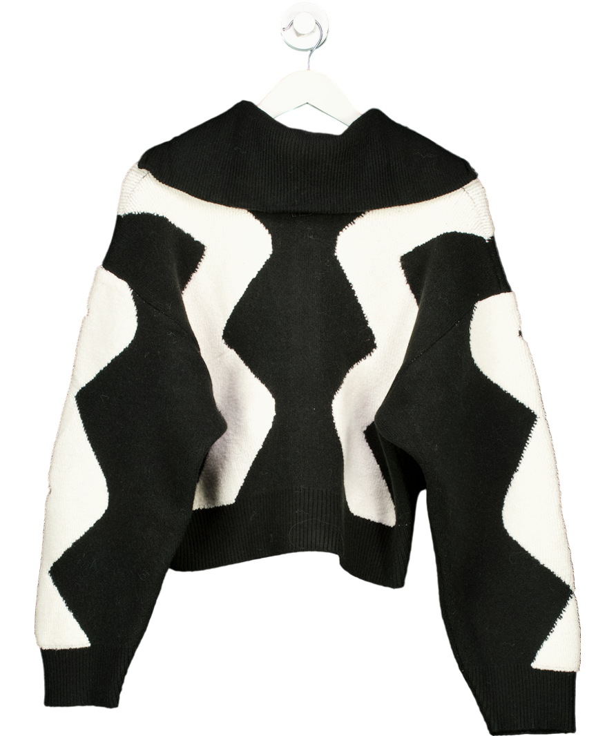 WRSTBHVR Black Banu Knit Jacket UK M