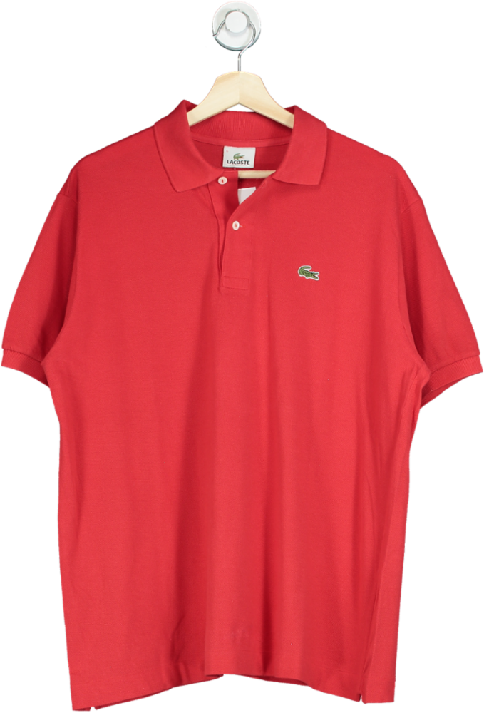 Lacoste Red Polo Shirt UK XL