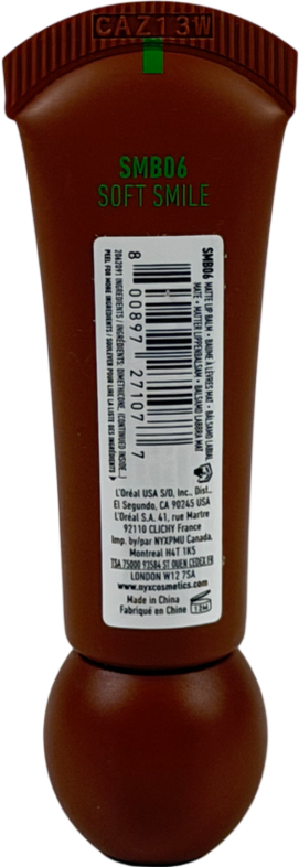 NYX Smushy, Matte Lip Balm Soft Smile 8ml