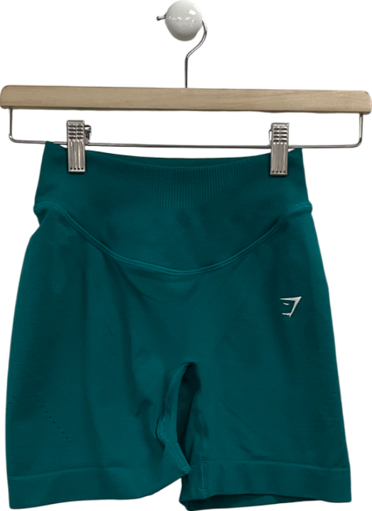 gymshark Blue Adapt Fleck Seamless Shorts UK XS