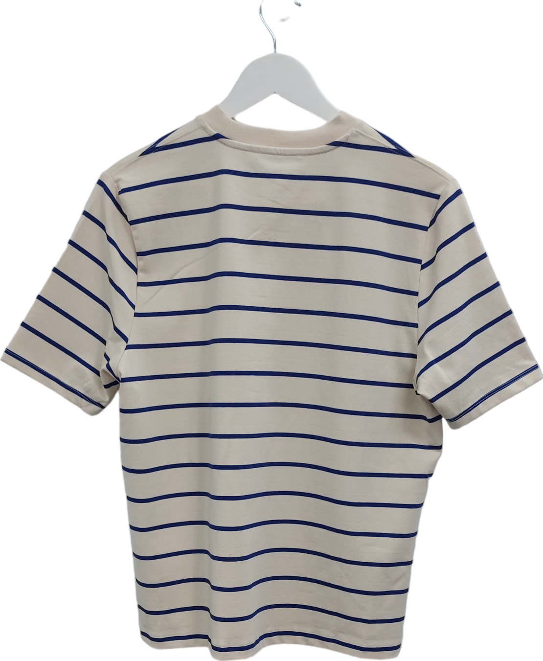Dé Rococo Cream Striped T-Shirt UK M