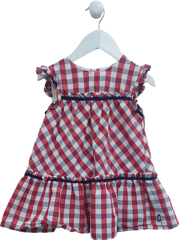 Tutto Piccolo Red Gingham Dress 3 Years