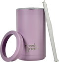 Frank Green Purple Iced Coffee Cup With Straw One Size