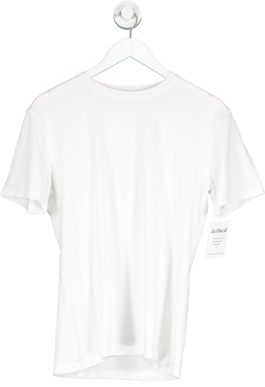 ZARA White Basic T Shirt UK M