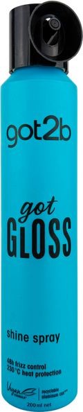 Got2b Gotgloss Hair Spray Finish For Glossy And Glass-like Hair 200ml