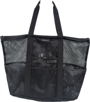 Sea level Black Mesh Tote Bag