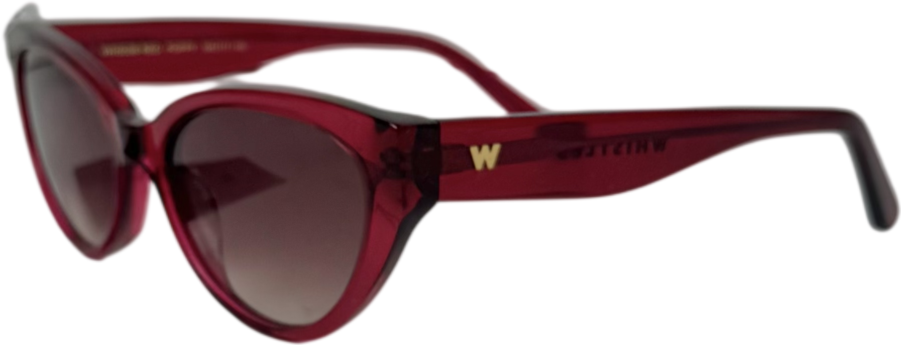 Whistles Rust Hart Cat Eye Sunglasses / Whs026-red One Size