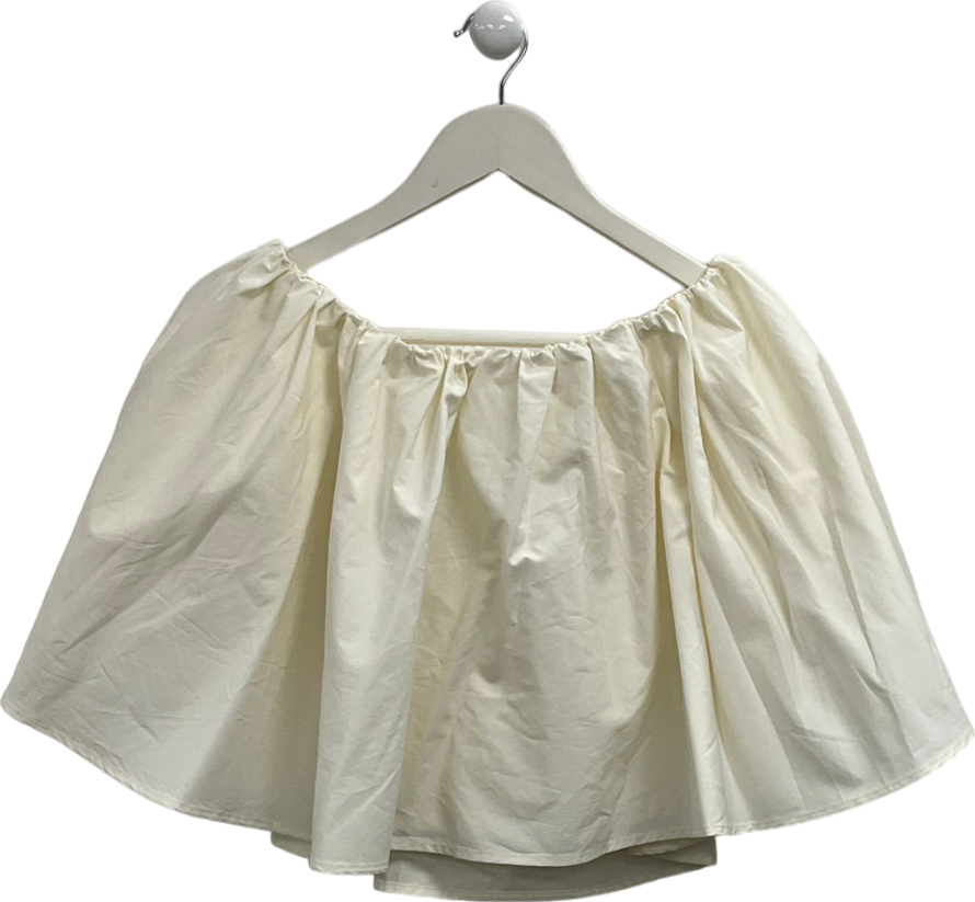 Jovonna London Cream Ruffletop UK XS