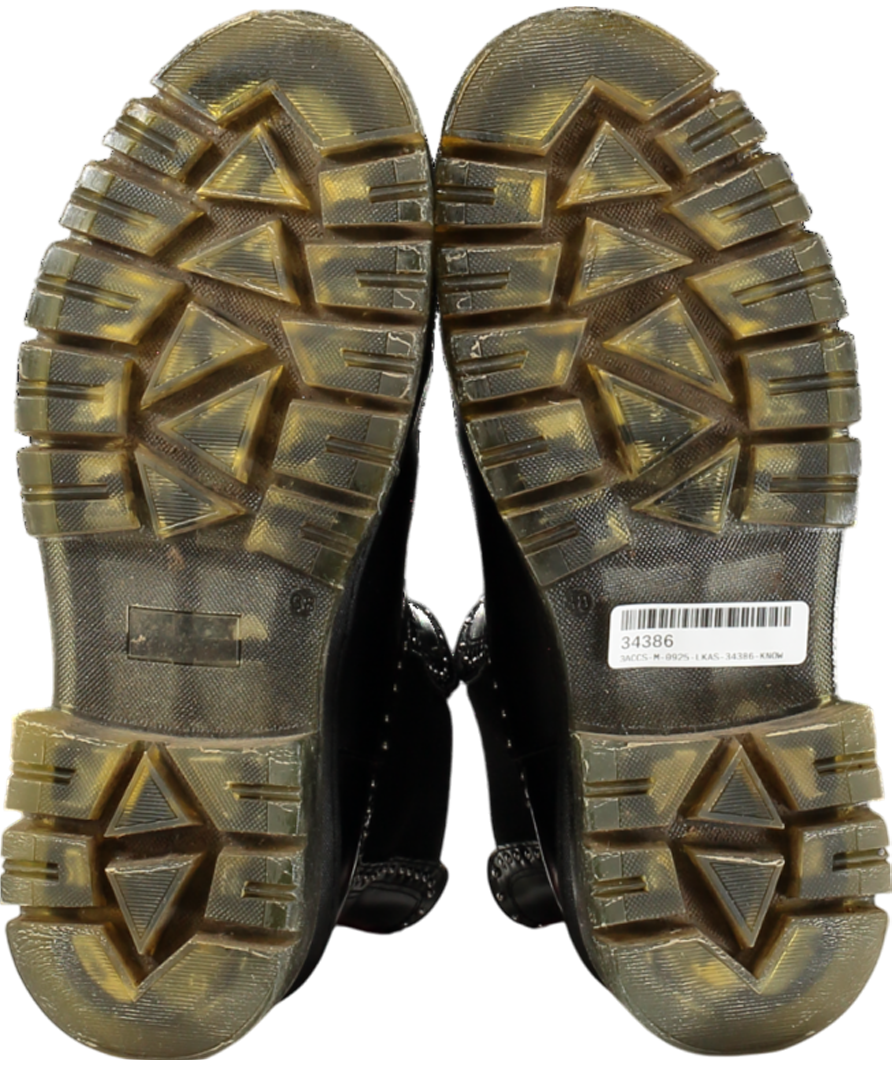 Camilla Elphick Black Leather Maddison Ankle Boots UK 5 EU 38 👠