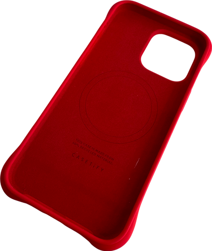 Casetify Red Iphone 15 Pro Max Case One Size