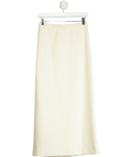 bouguessa Cream Maxi Skirt UK S