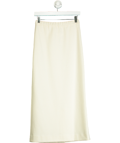 bouguessa Cream Maxi Skirt UK S