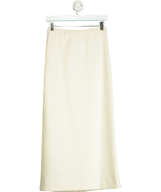 bouguessa Cream Maxi Skirt UK S