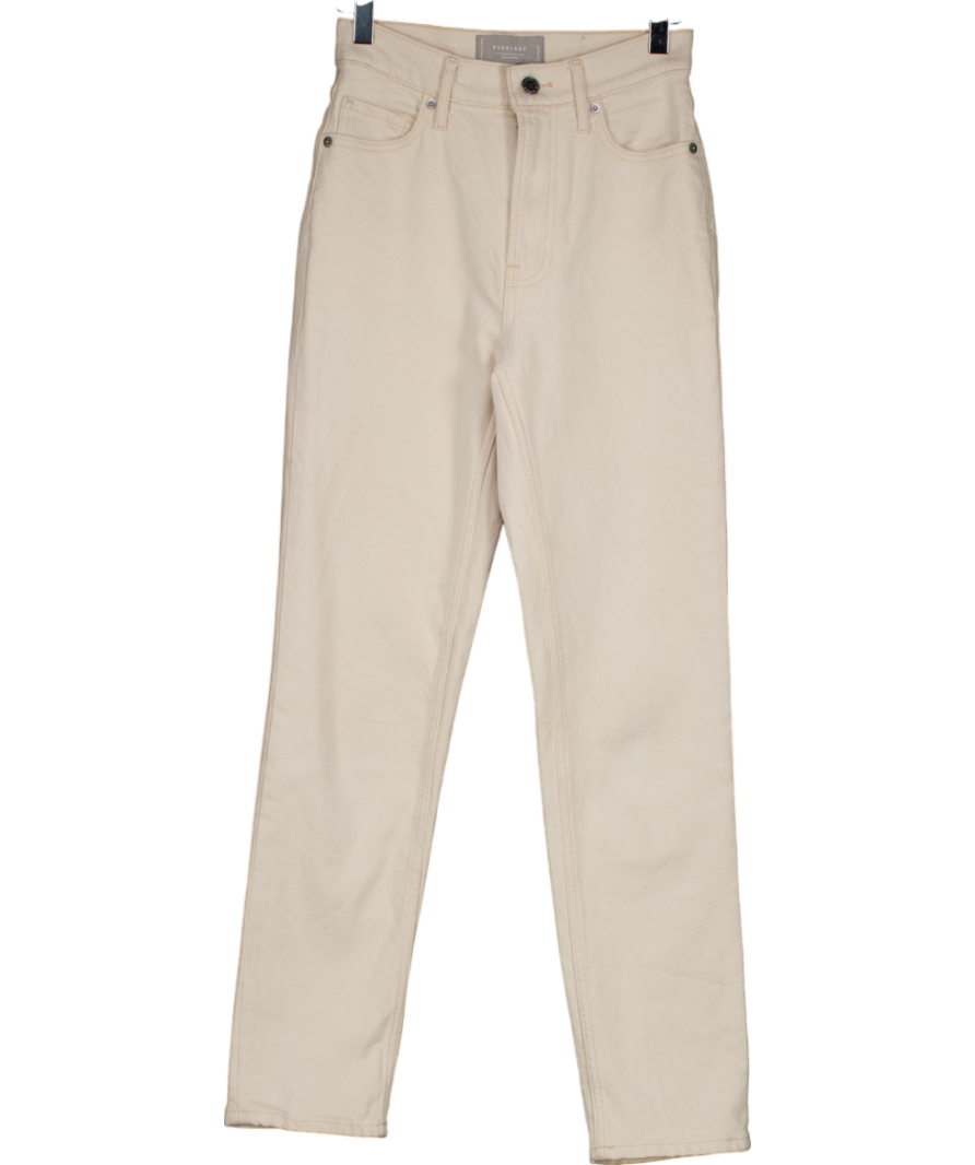 EVERLANE Cream The Original Cheeky Jean W23