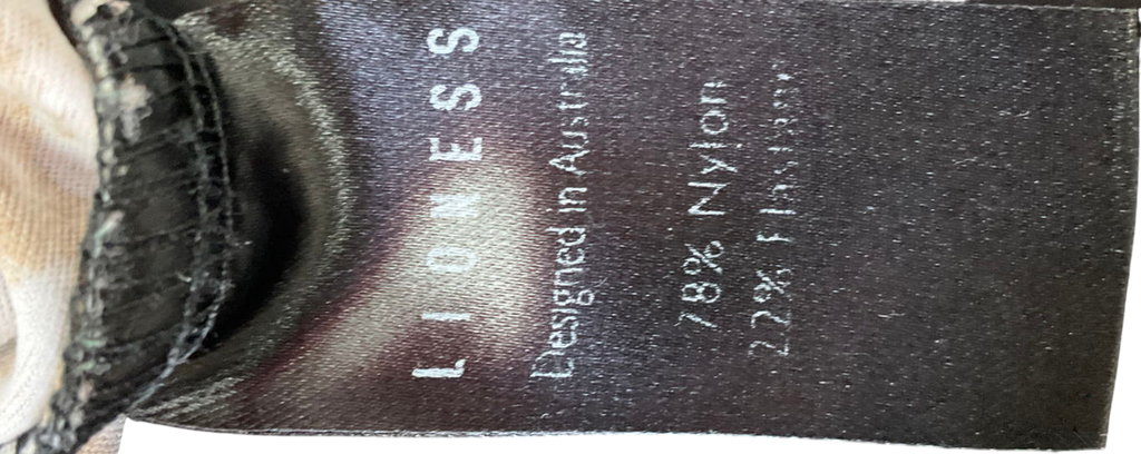 Lioness Brown Women's Black Spectate Top UK XS