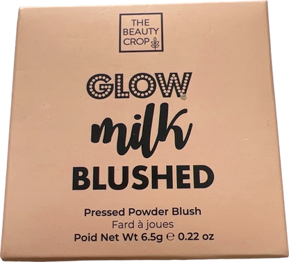 The Beauty Crop Glow Milk Blushed Pressed Powder Blush Pink Rose 6.5g