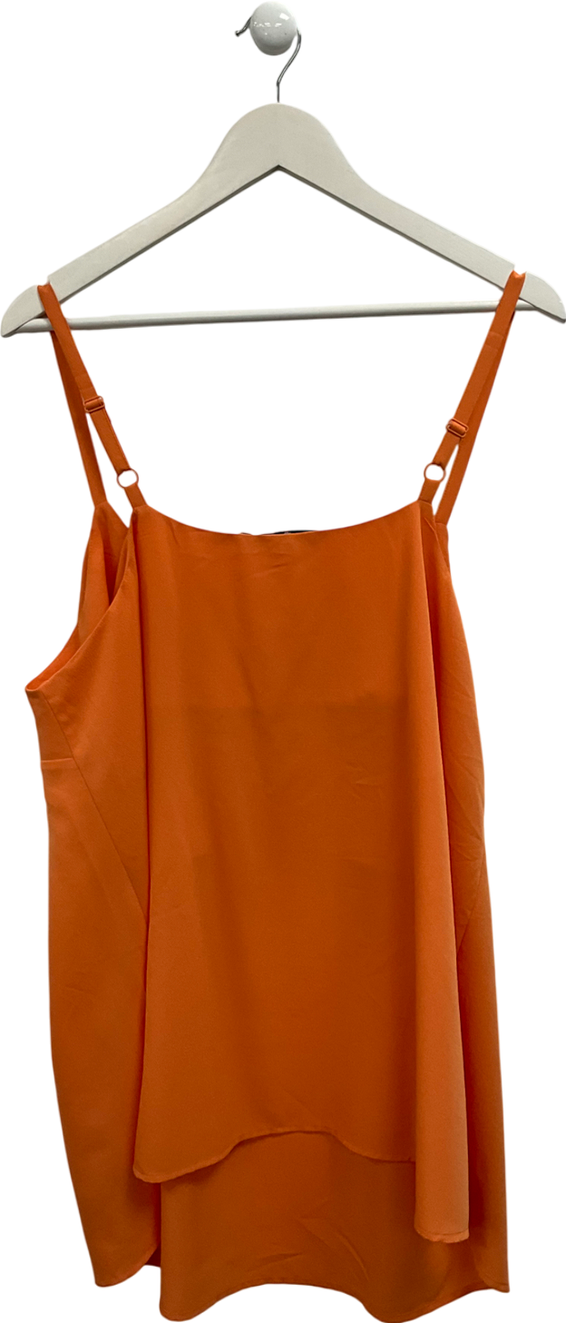 Yours Orange Vest Top UK 22