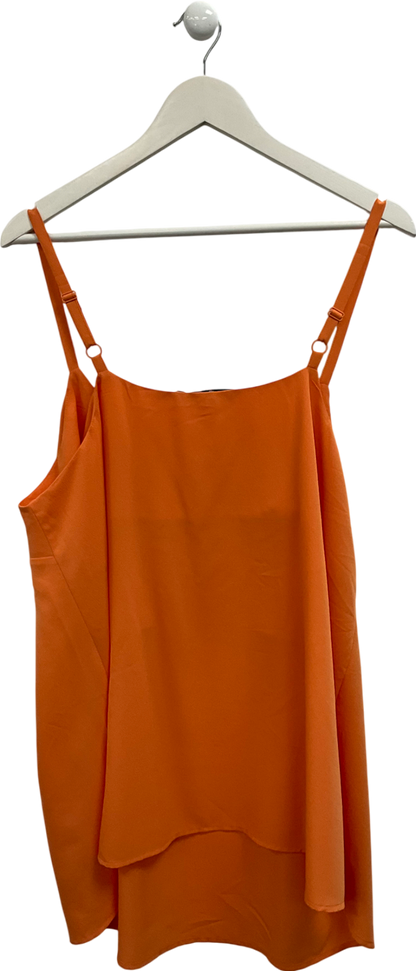 Yours Orange Vest Top UK 22