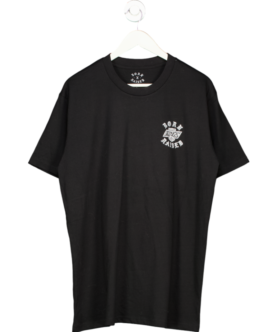 Born x Raised Black Graphic T-shirt UK L