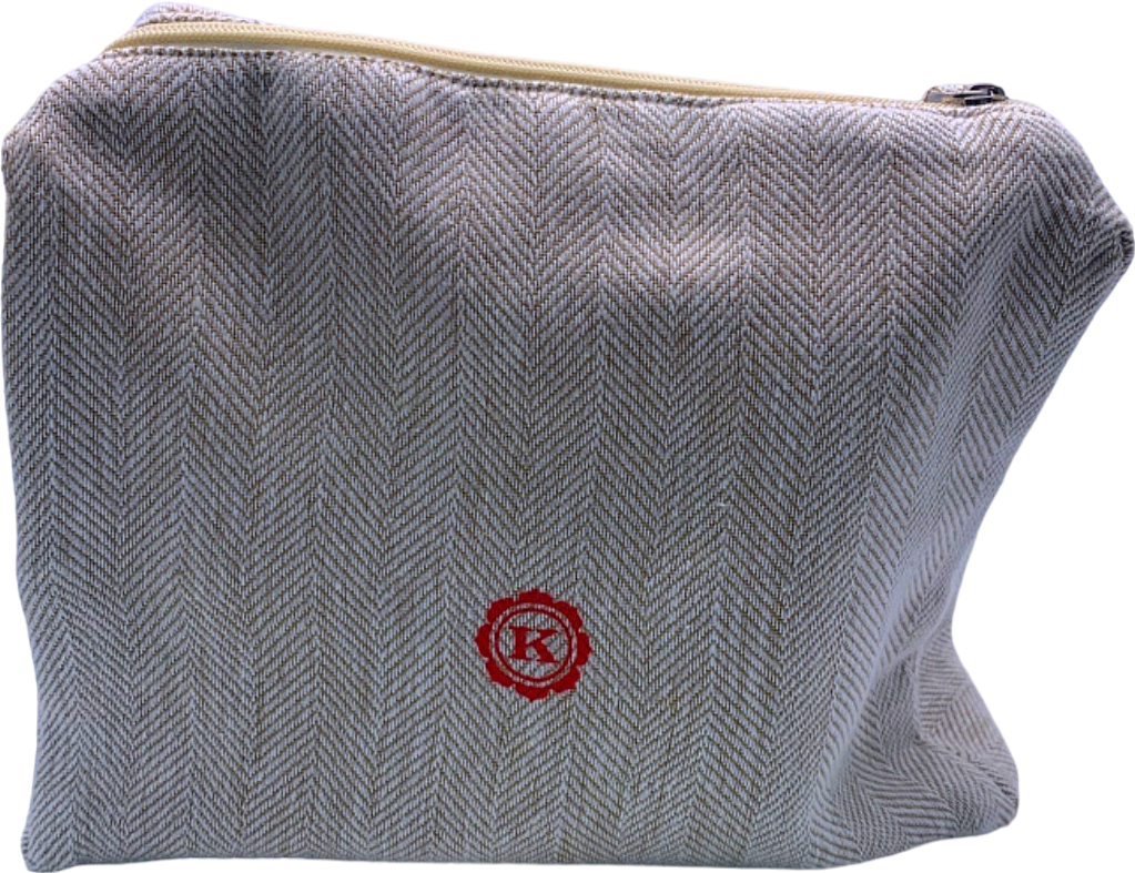 Kama Beige Organic Cotton Product Bag One Size