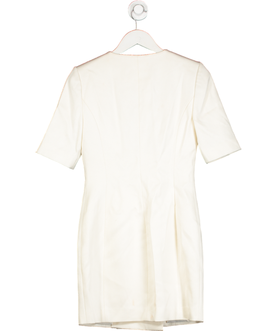 Misha Cream Kira Blazer Mini Dress UK 8