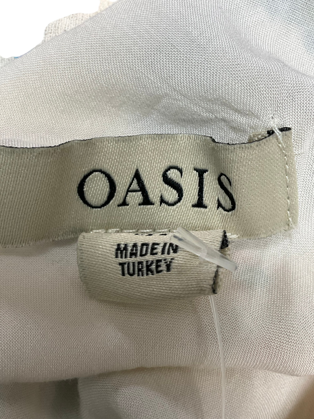 Oasis Cream Floral Print Maxi Dress UK 6