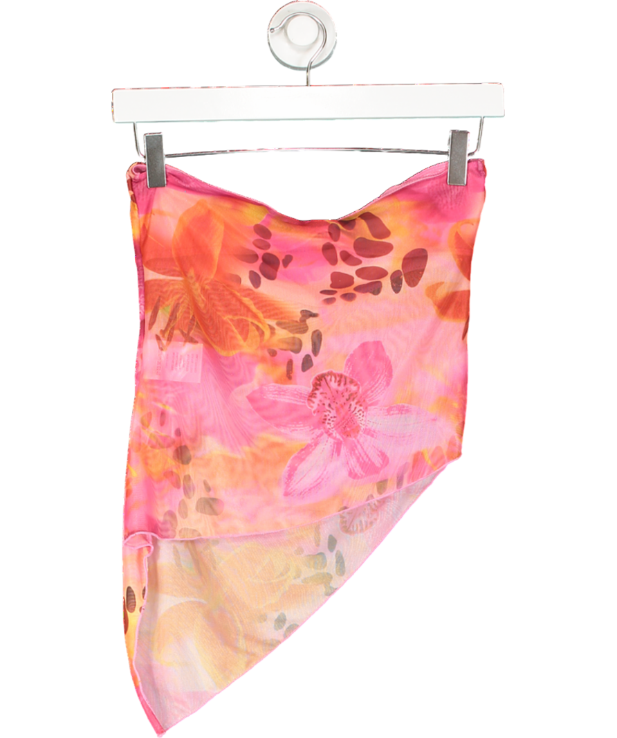 White Fox Pink Free Out Here Strapless UK M