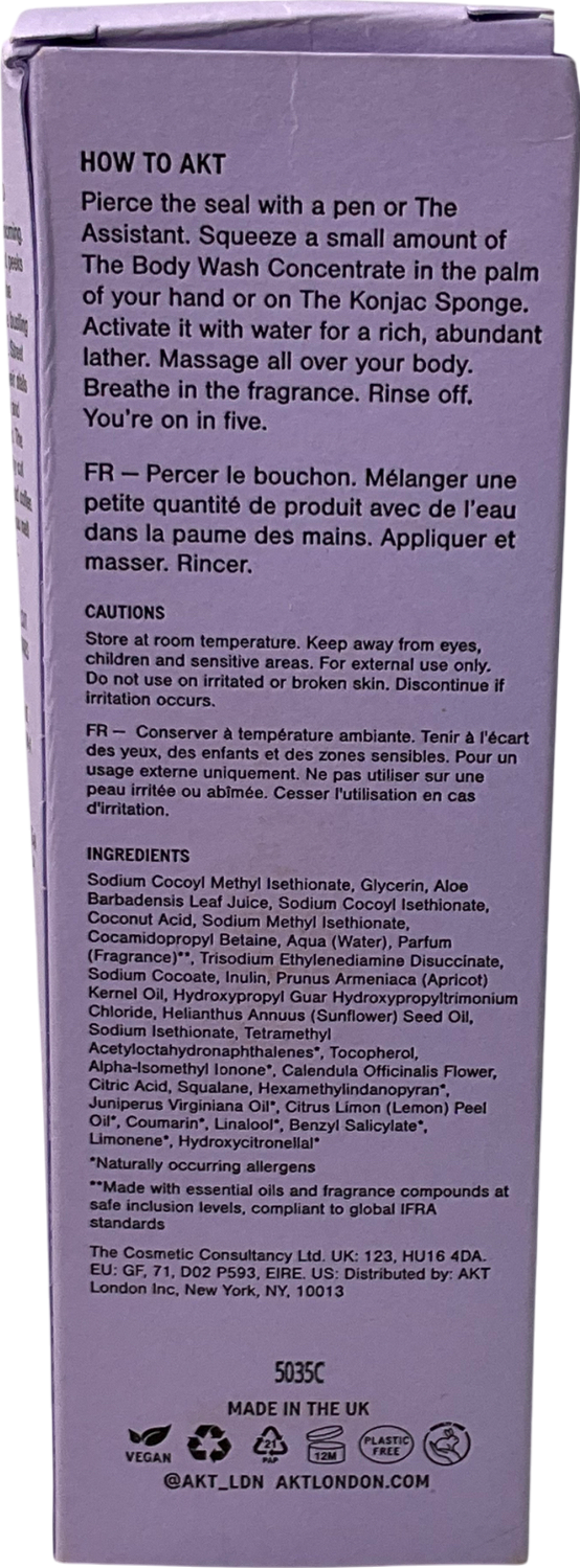 akt The Body Wash Concentrate 100ml