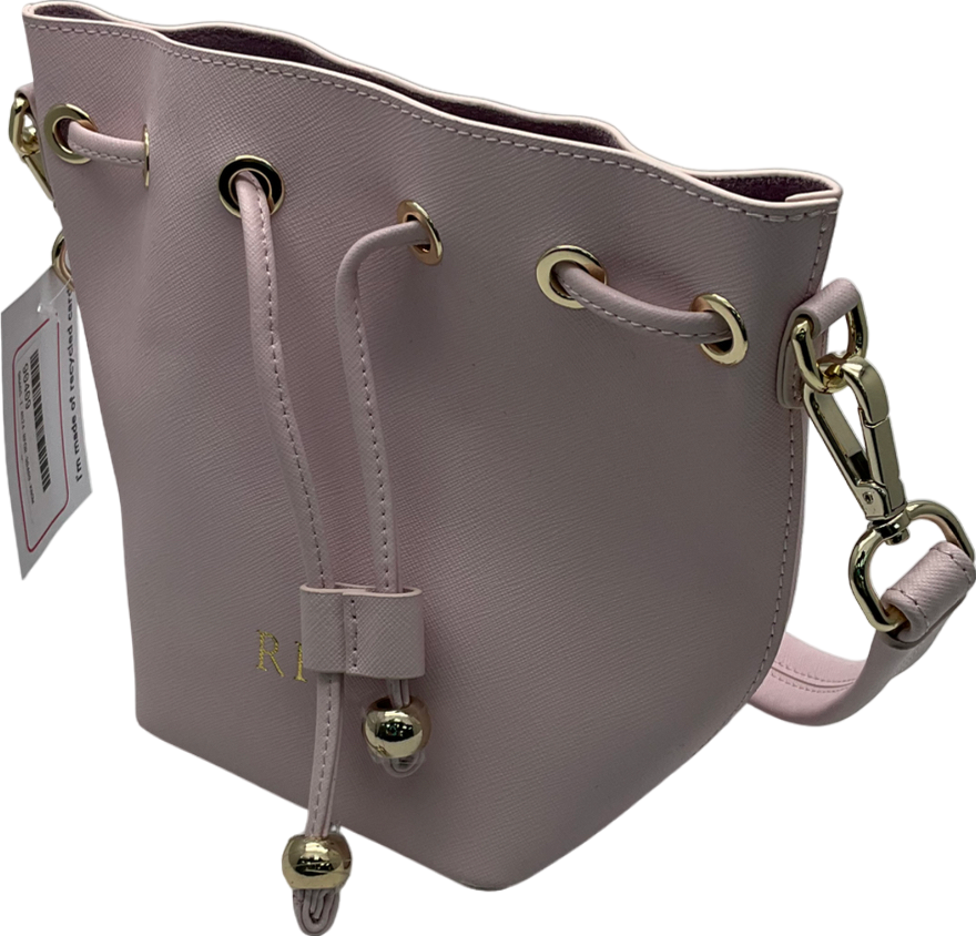 The Daily Edit Pink Personalised RF Top Handle Bag One Size