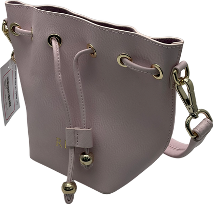 The Daily Edit Pink Personalised RF Top Handle Bag One Size