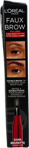L'Oreal Infallible Faux Brow, Up To 2-day Brow Tint Pen Dark Brunette 1ml