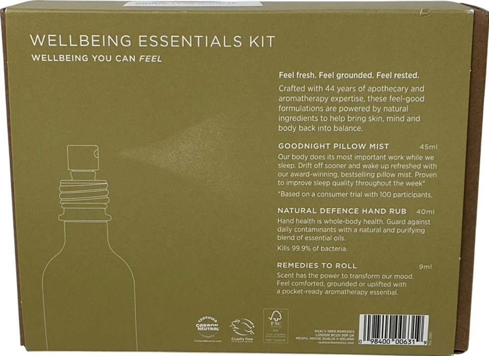 Neal's Yard Wellbeing Essentials Kit