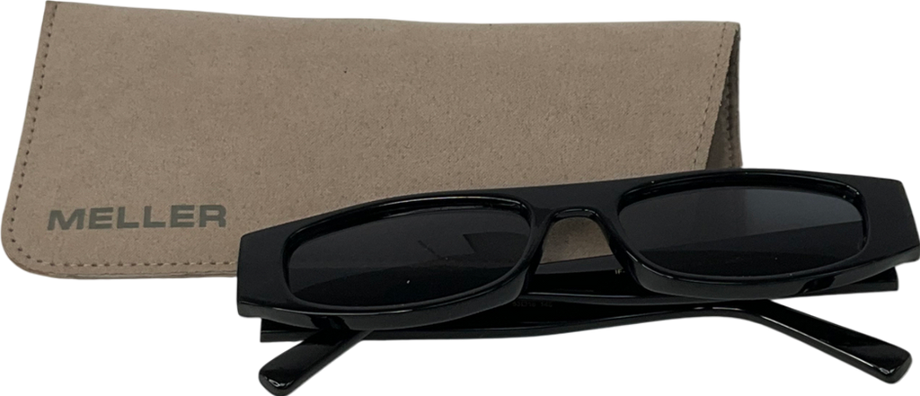 meller Black Sunglasses in case