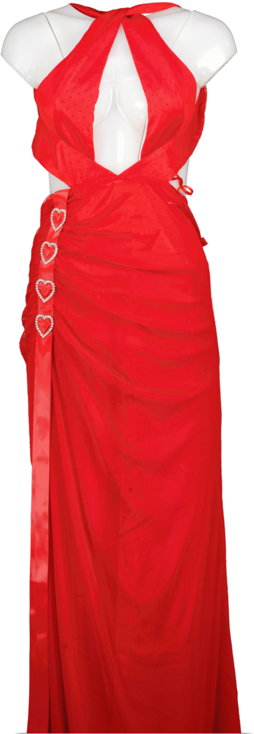 Alamour Red Harlow Dress UK XS