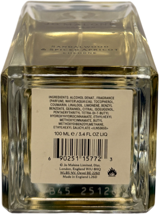 Jo Malone London Sandalwood & Spiced Apricot Cologne 100ml