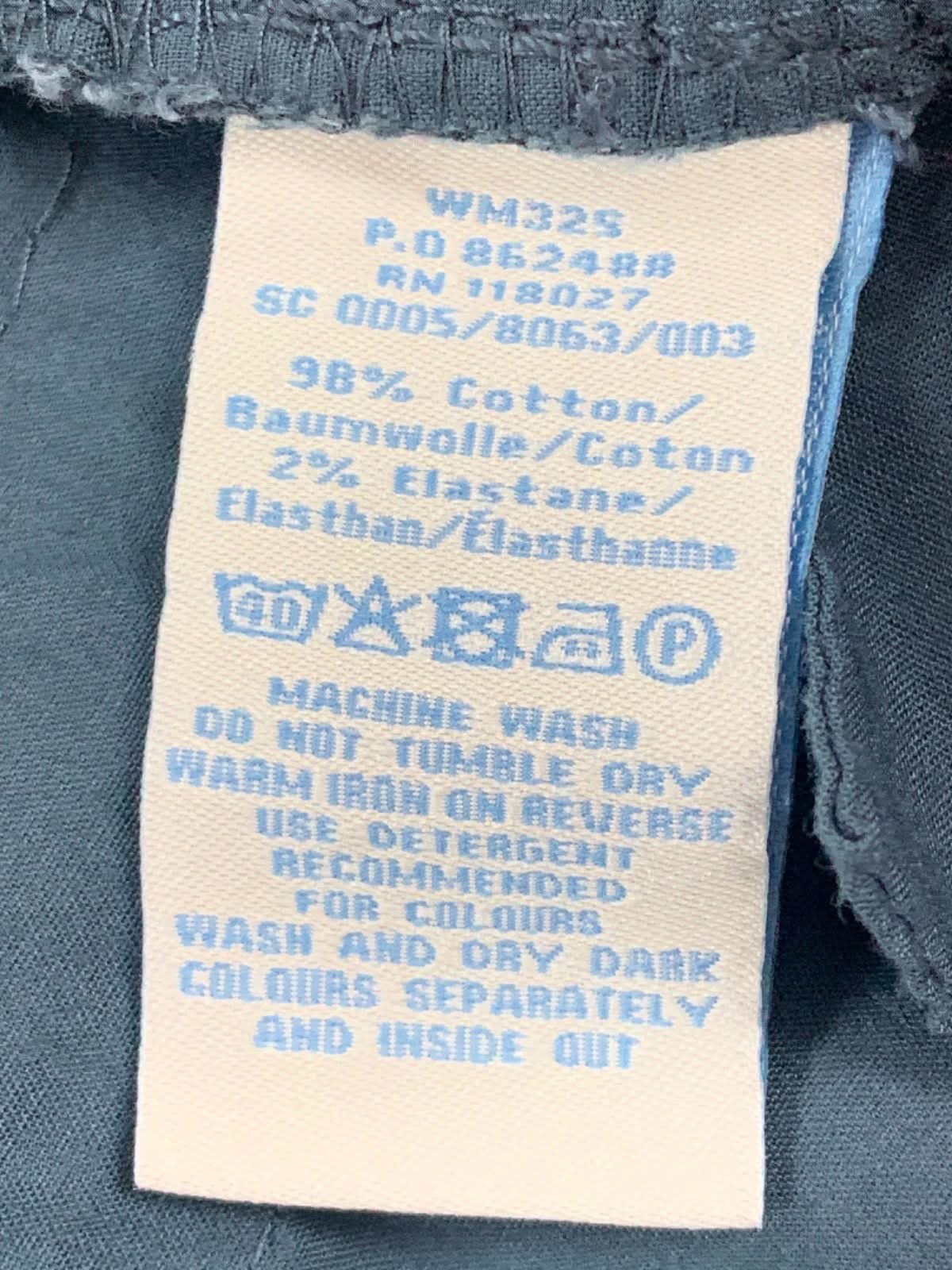 Boden Navy Relaxed Cargo Trousers UK 18L